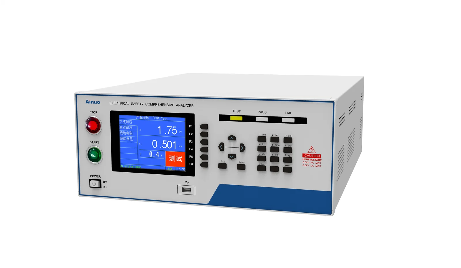 Representative Ainuo AN9640H electrical safety analyzer