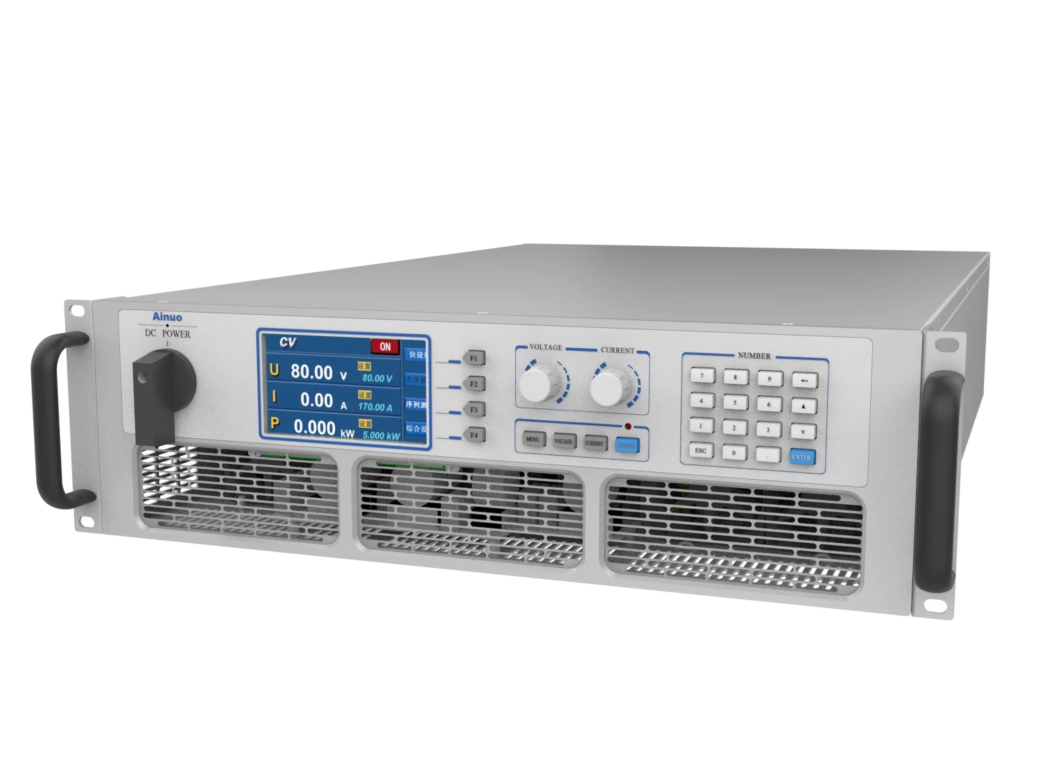Representative Ainuo ANEVH series bidirectional DC power supply